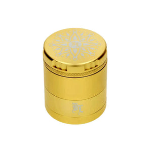 Black Leaf - CNC Flower Grinder | 5 Parti 62 mm - GrowLab