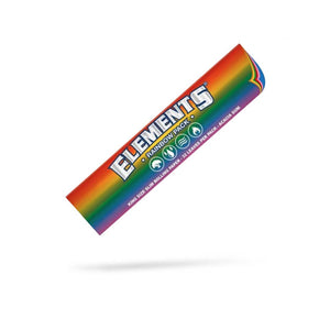 Cartine Elements Rainbow King Size Slim, lunghe e sottili a bruciatura lenta | GrowLab