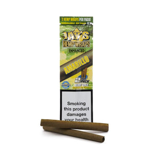 Confezione Juicy Jay Hemp Wrap Amarillo con 2 blunt in canapa aromatizzati al gusto Lemon Cake | GrowLab