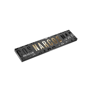 Pacchetto Narcos Brown Edition con 32 cartine King Size Slim in carta naturale non sbiancata | GrowLab