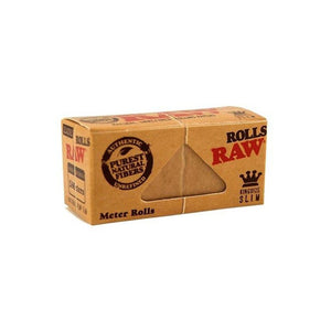 Rullo di cartine RAW Classic da 3 metri in carta naturale non sbiancata | GrowLab