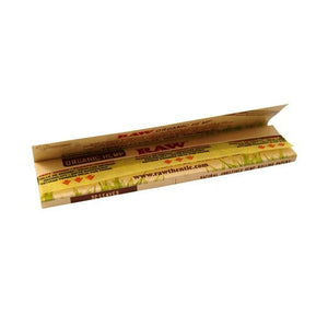 Pacchetto RAW Organic Hemp King Size Slim con 32 cartine in canapa biologica non sbiancata | GrowLab