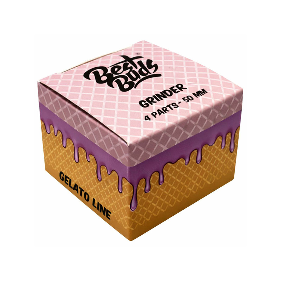 Best Buds - Grinder Gelato in Metallo | 4 Parti 50 mm