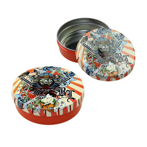 Black Leaf - ClickClack Box | Contenitore in Metallo 55 mm