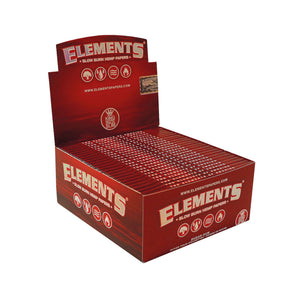 Elements - Box Cartine Canapa King Size Slim | 50 Pacchetti
