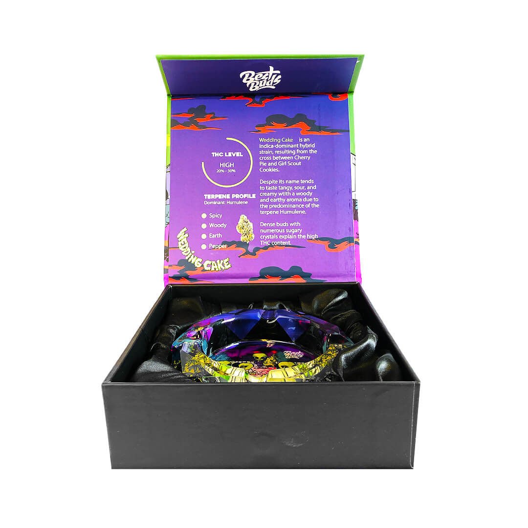 Best Buds Posacenere in Cristallo con Box - Wedding Cake - GrowLab