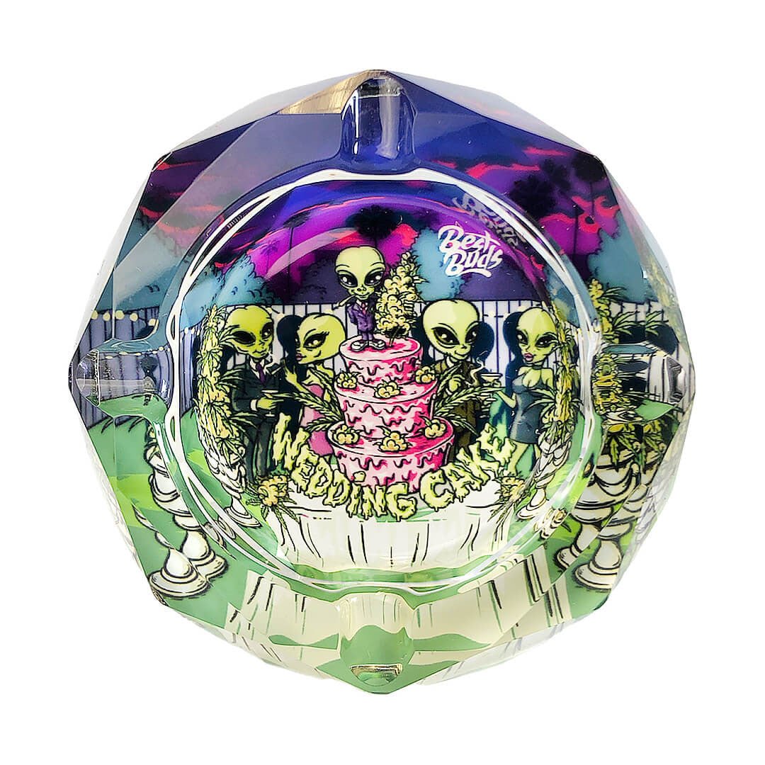 Best Buds Posacenere in Cristallo con Box - Wedding Cake - GrowLab