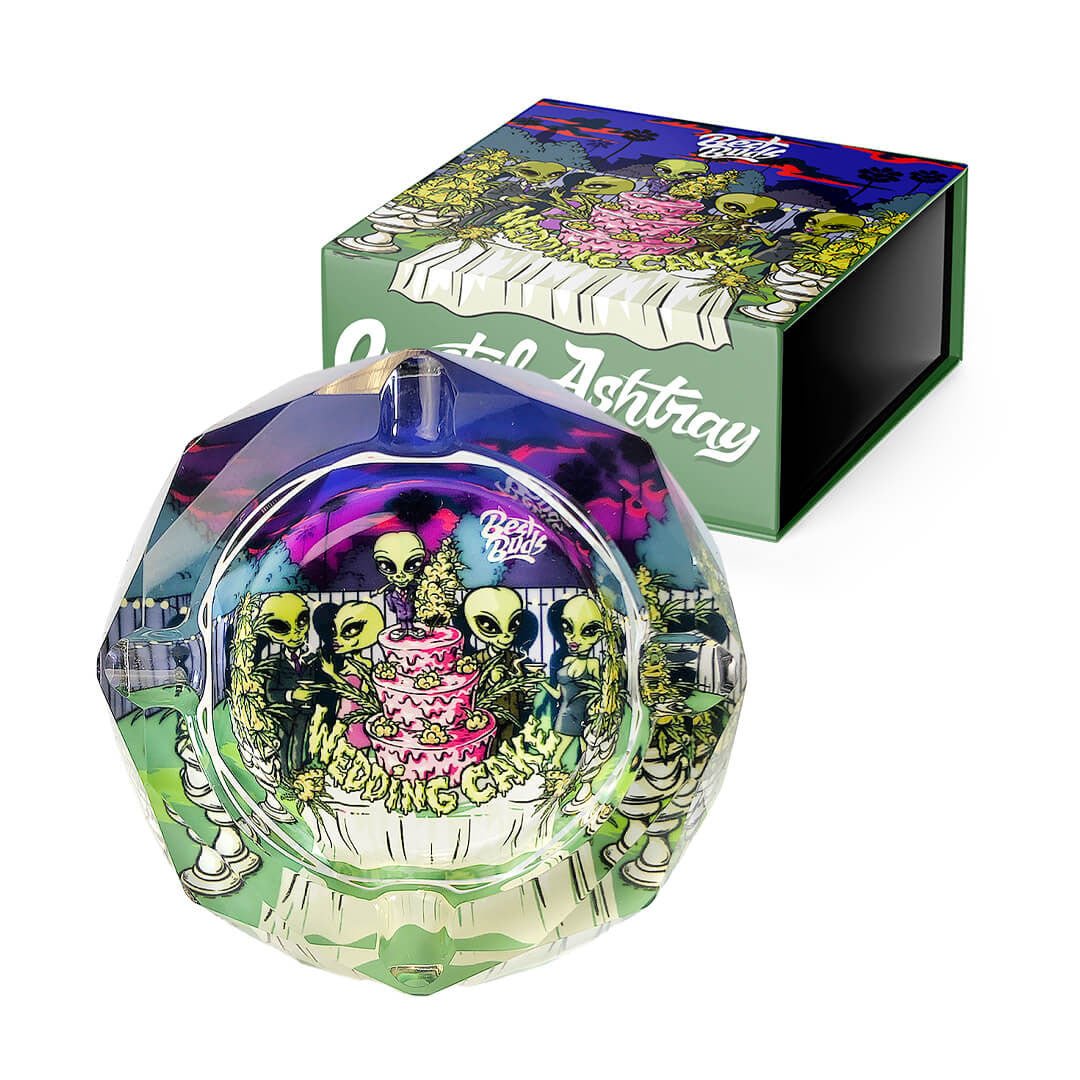 Best Buds Posacenere in Cristallo con Box - Wedding Cake - GrowLab