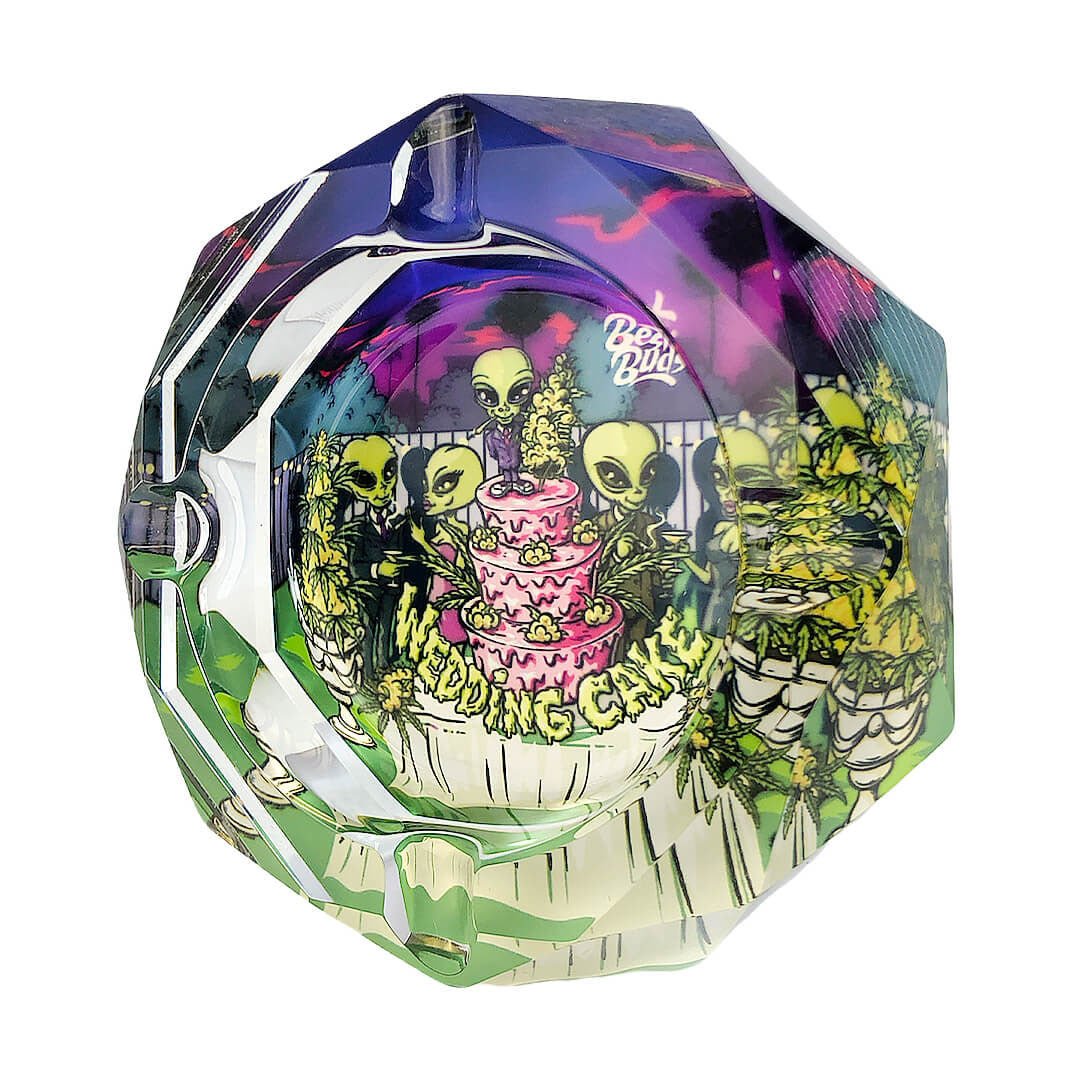 Best Buds Posacenere in Cristallo con Box - Wedding Cake - GrowLab