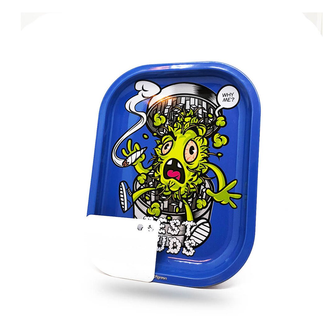 Best Buds - Vassoio con Grinder Why Me? - GrowLab