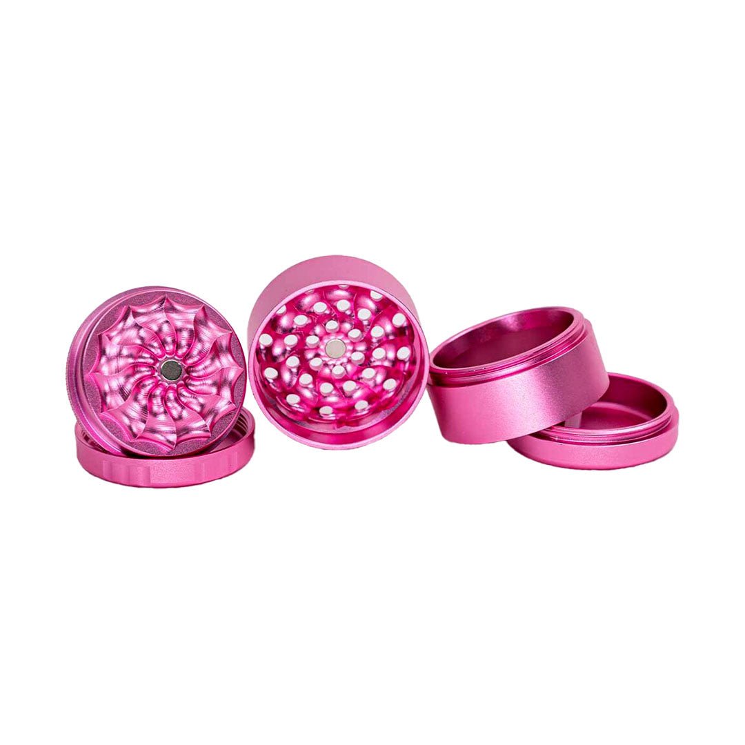 Black Leaf - CNC Flower Grinder | 5 Parti 62 mm - GrowLab