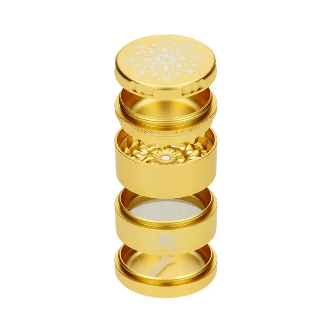 Black Leaf - CNC Flower Grinder | 5 Parti 62 mm - GrowLab