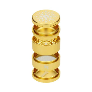 Black Leaf - CNC Flower Grinder | 5 Parti 62 mm - GrowLab