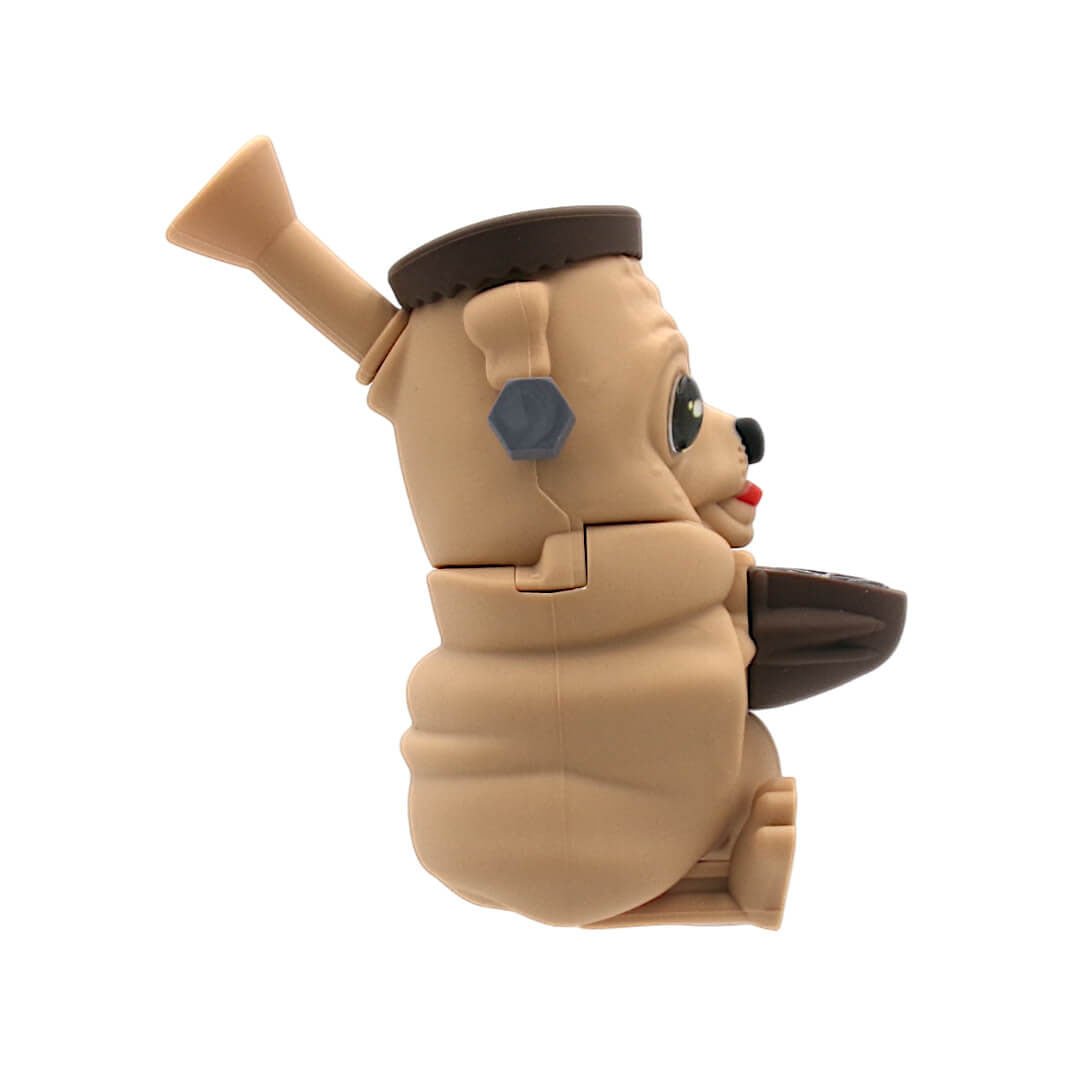 Bong in Silicone con Braciere in Vetro - Frankendog - GrowLab