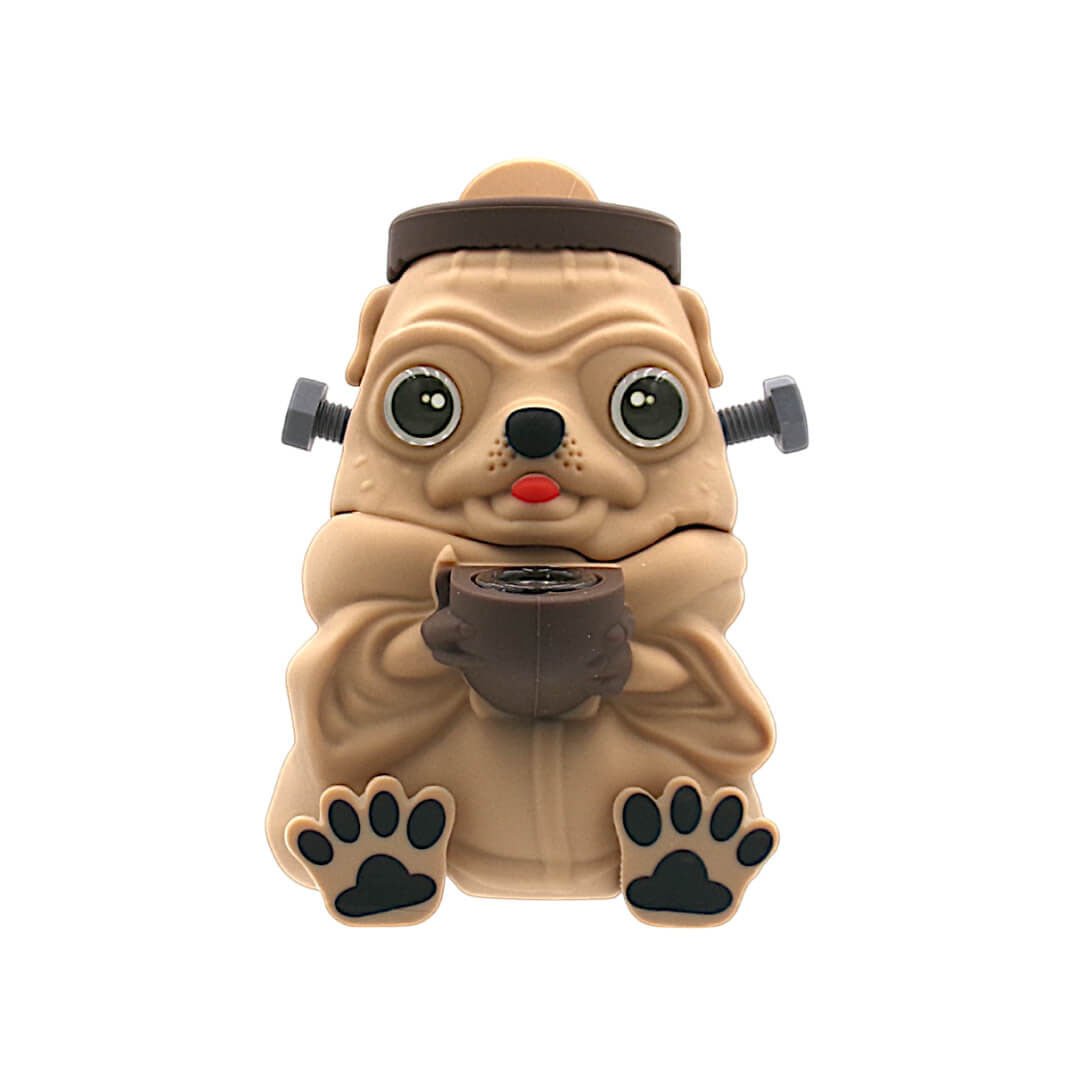 Bong in Silicone con Braciere in Vetro - Frankendog - GrowLab