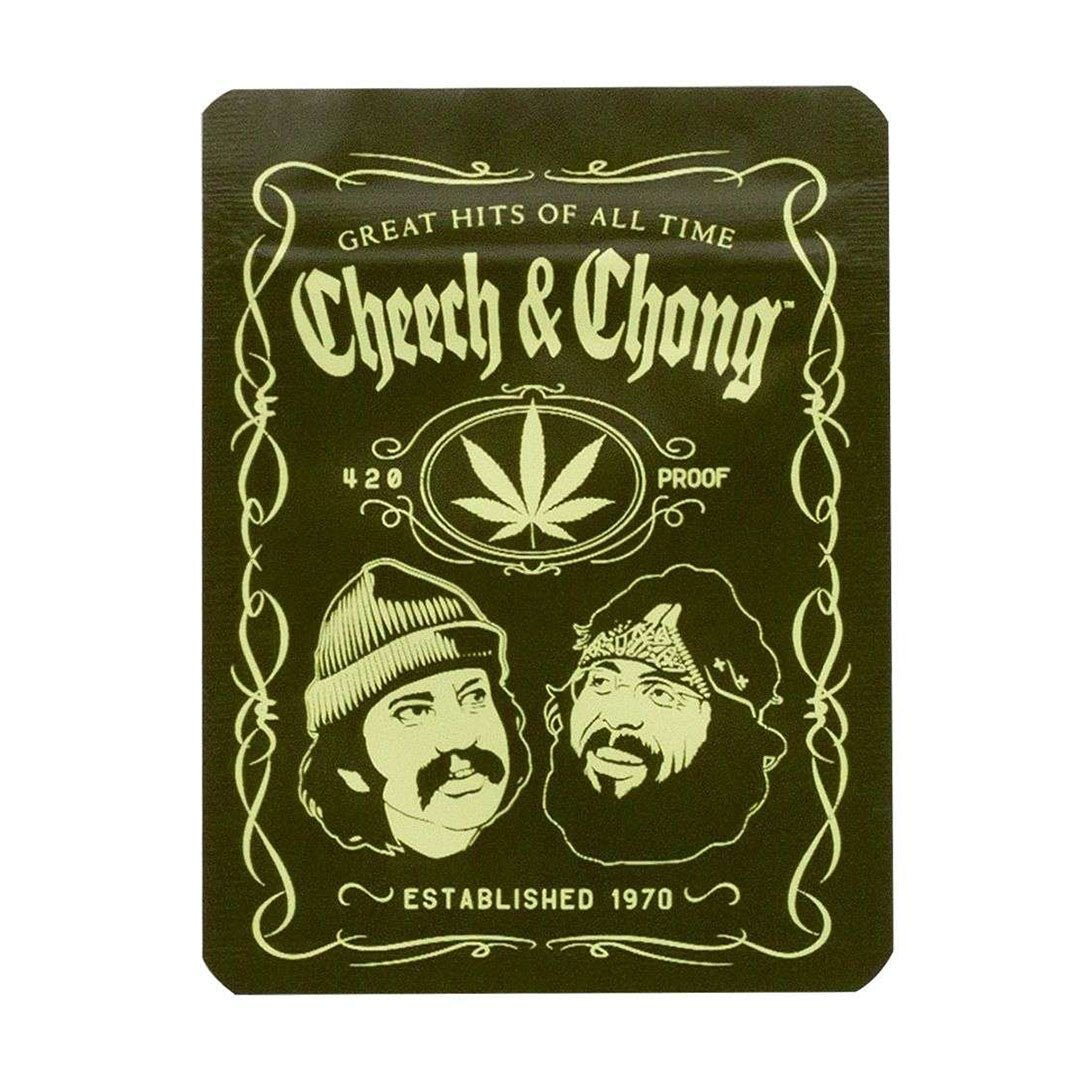 Bustine G-Rollz Cheech & Chong 65×85 mm, confezione da 10 pezzi antiodore richiudibili | GrowLab