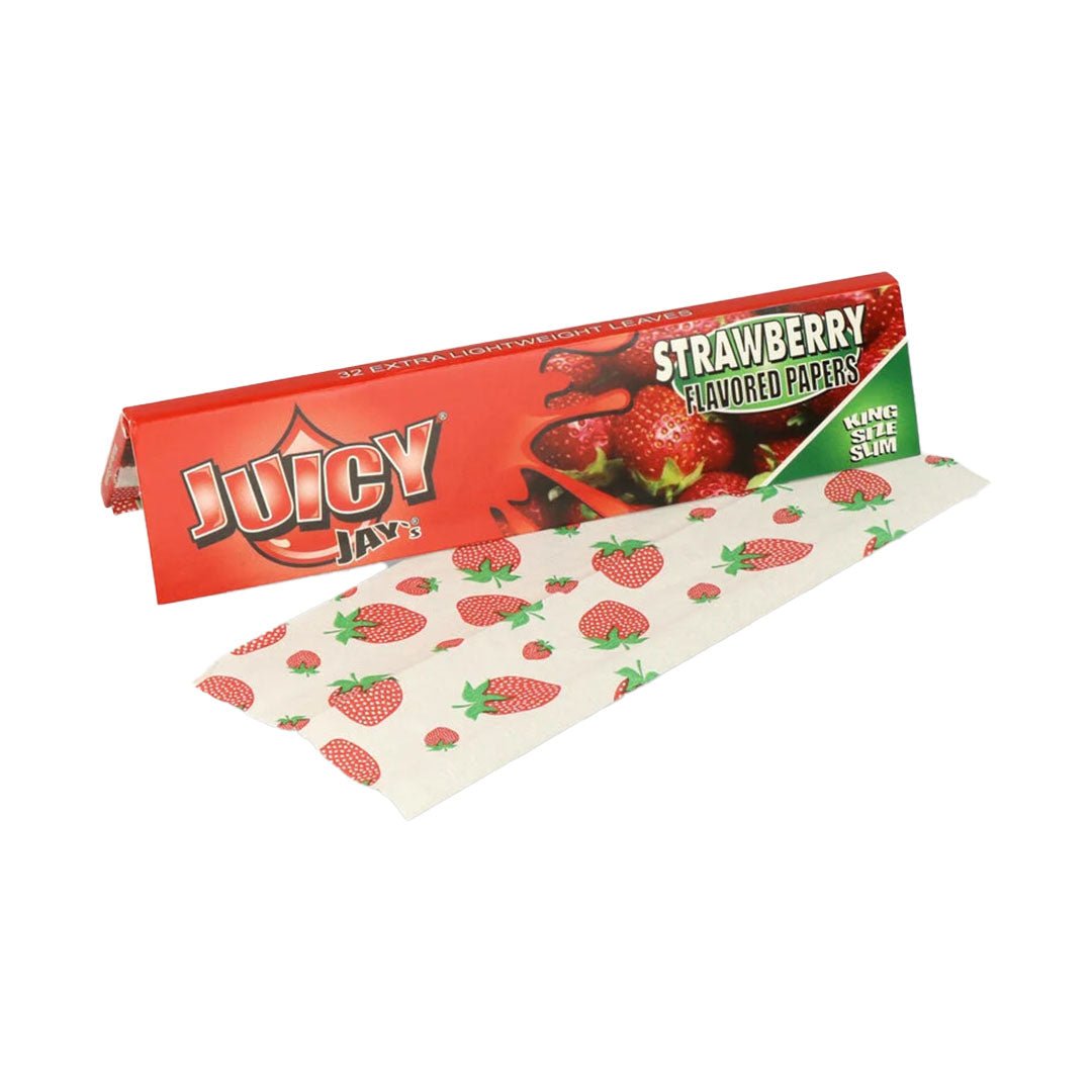 Juicy Jay’s - Cartine aromatizzate KS Slim | Strawberry - GrowLab