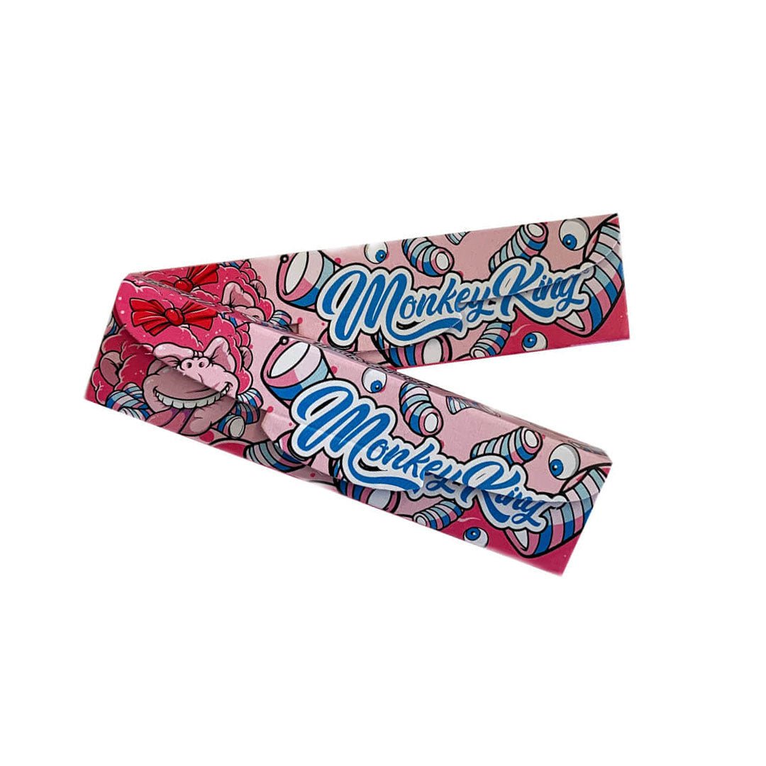 Monkey King Cotton Candy con 32 cartine King Size Slim e 32 filtri, aroma zucchero filato | GrowLab