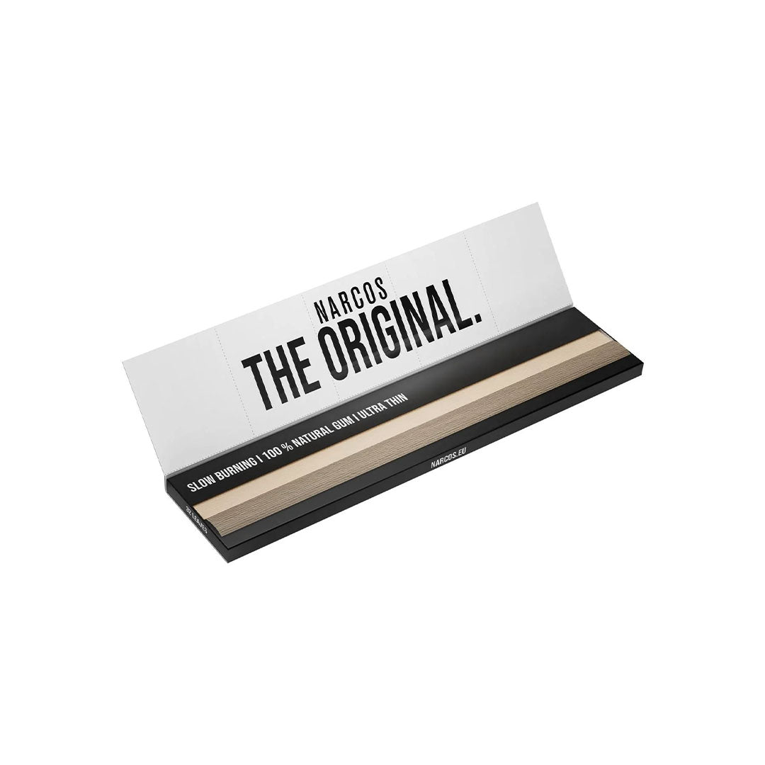 NARCOS Cartine King Size Slim - Brown Edition - GrowLab