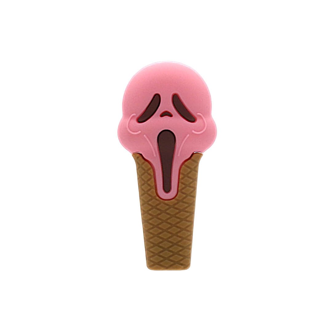 Pipa in Silicone con Braciere in Vetro - Scary Ice Cream - GrowLab