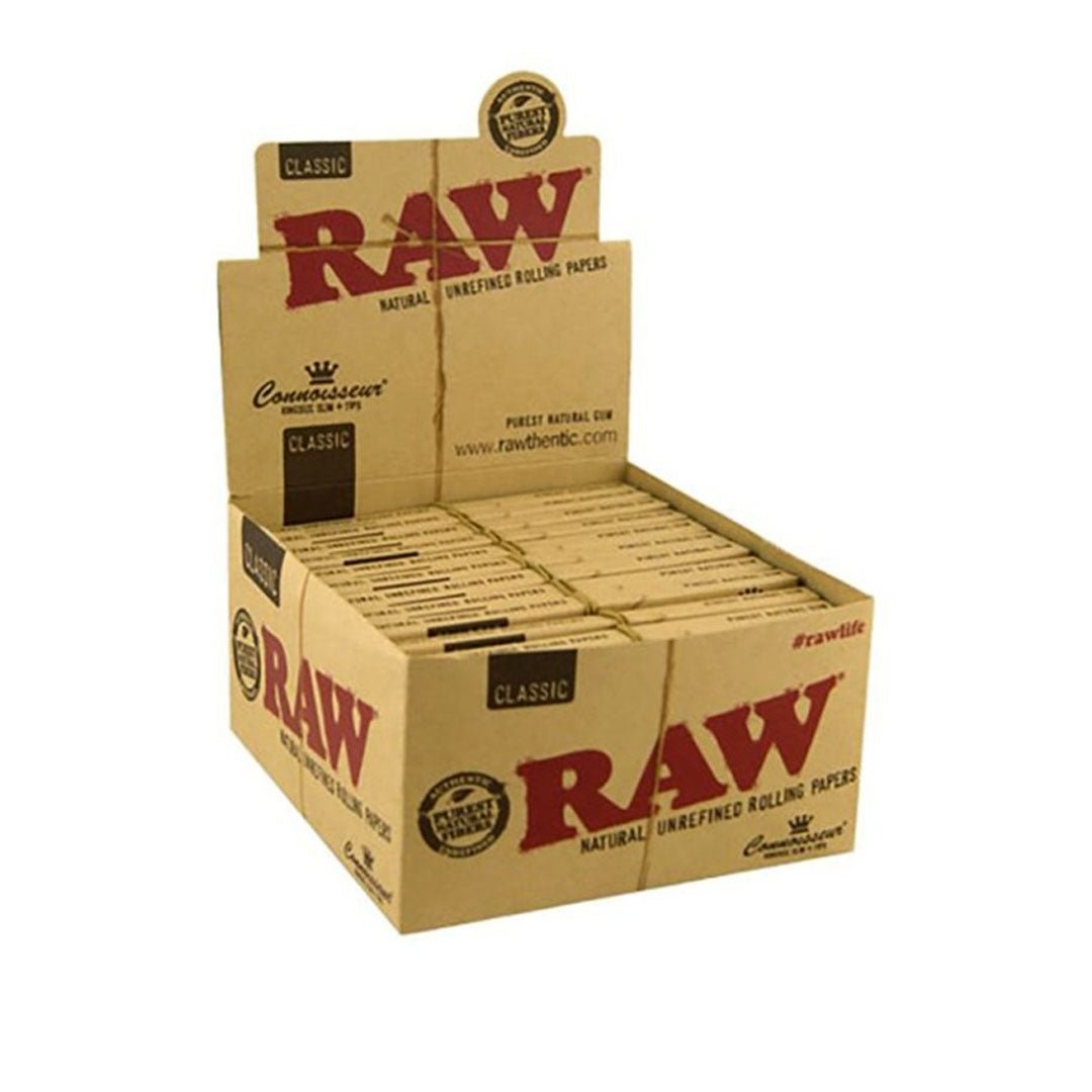 RAW – Box Connoisseur Classic King Size Slim | 24 Pacchetti - GrowLab