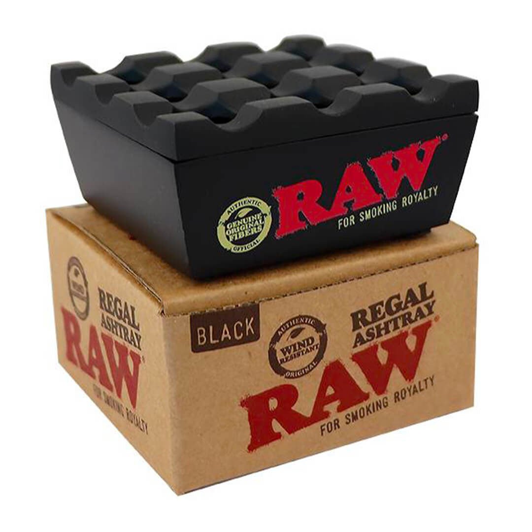 RAW - Posacenere Regal in Metallo Nero - GrowLab