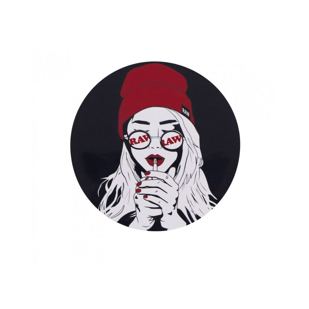 RAW - Sticker Art Deco Girl | Ritratto Pop - GrowLab