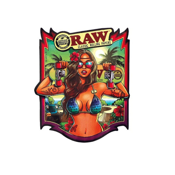 RAW – Summer Girl Sticker | Adesivo RAW Vintage - GrowLab