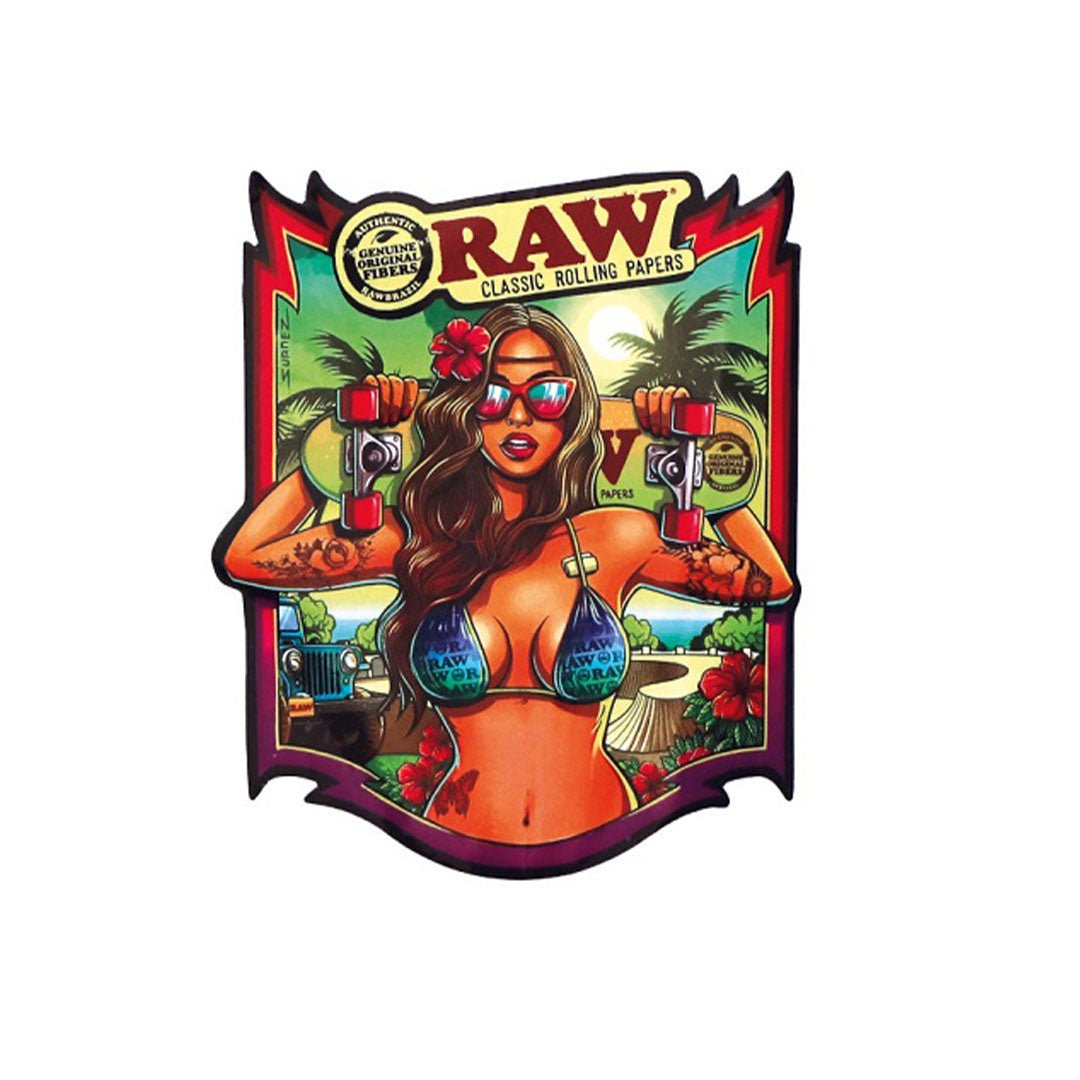 RAW – Summer Girl Sticker | Adesivo RAW Vintage - GrowLab