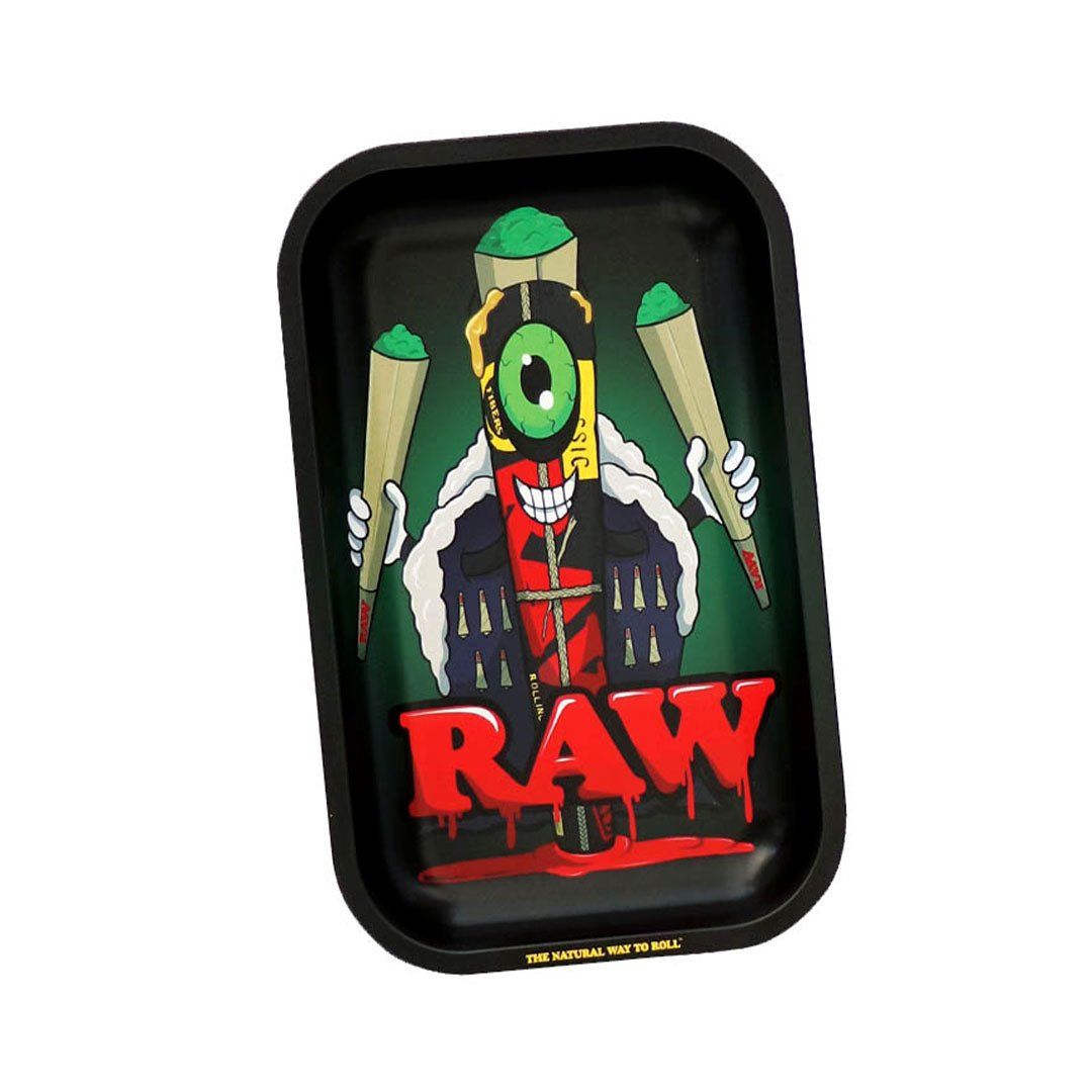 RAW – Vassoio Black Cone Monster | Rolling Tray Small - GrowLab