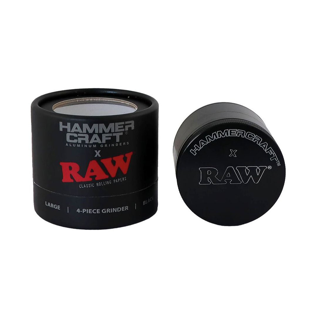 RAW x Hammer Craft - Aluminium Grinder 55mm - GrowLab