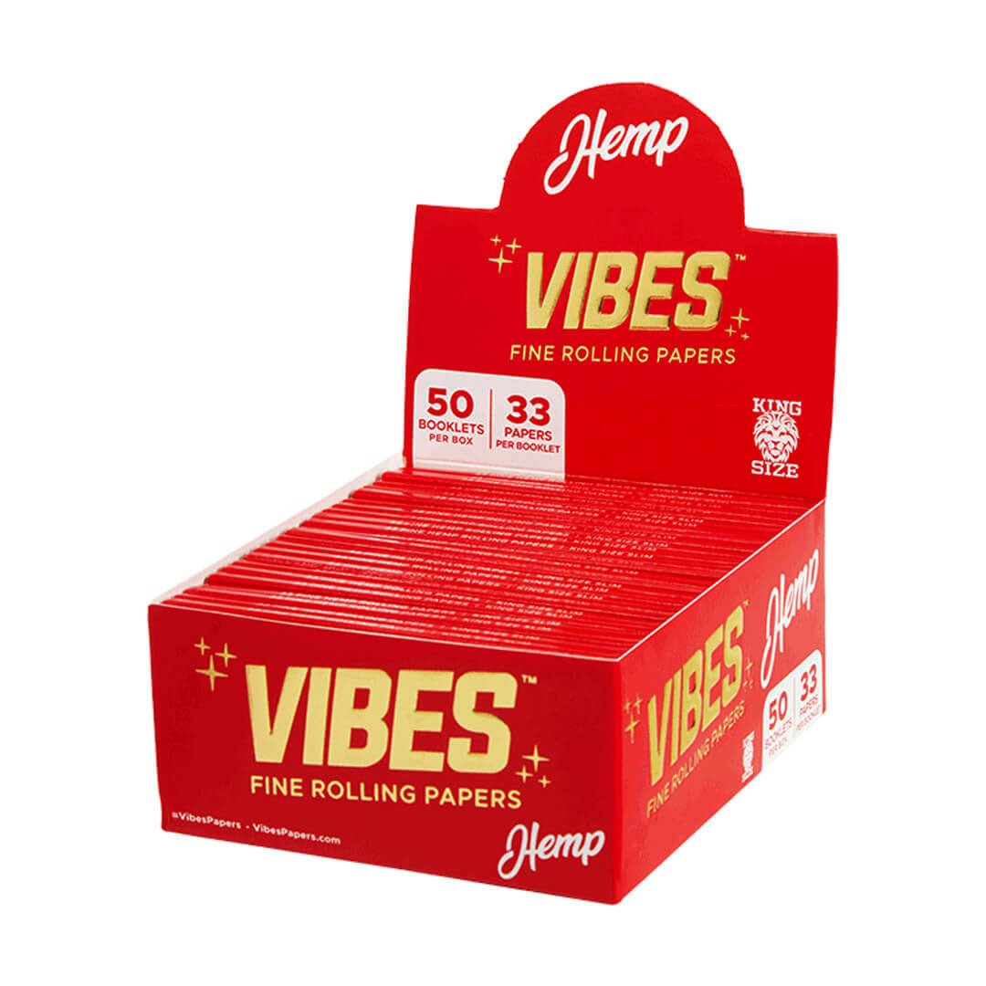 VIBES Cartine King Size Slim - Hemp - GrowLab