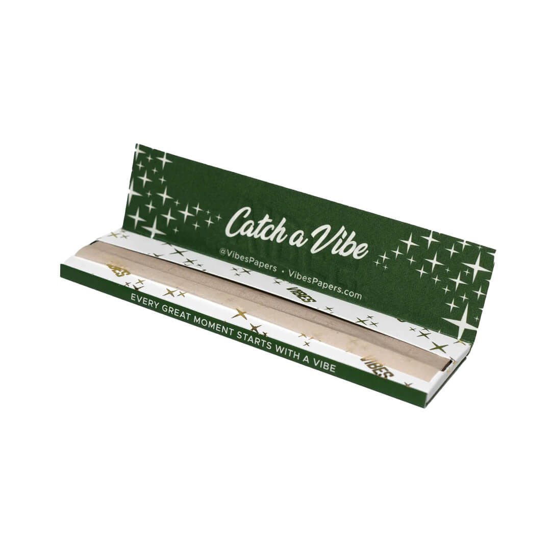 VIBES 33 cartine King Size Slim in canapa biologica non sbiancata | GrowLab