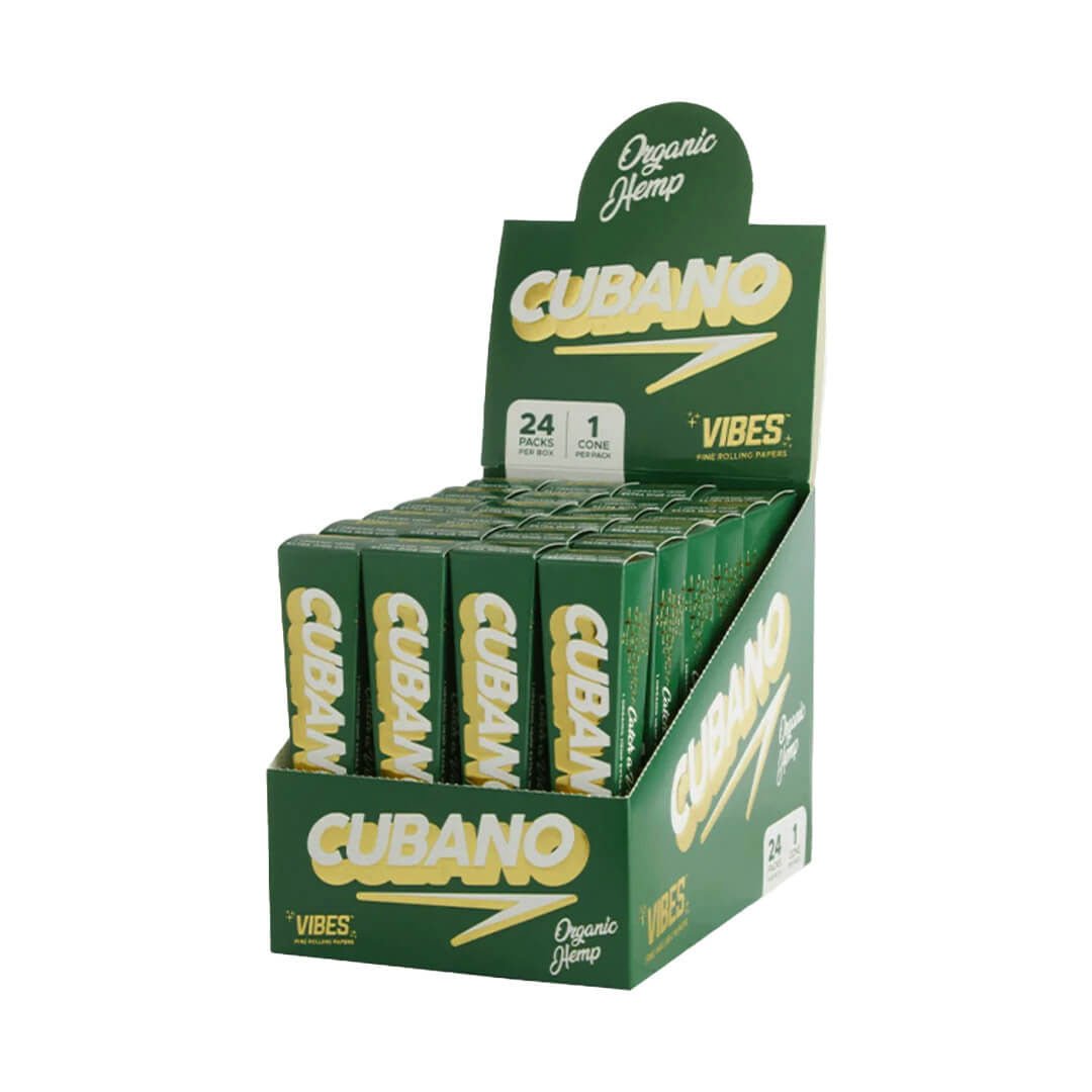 VIBES Cono Pre Rollato Organic Hemp - CUBANO - GrowLab