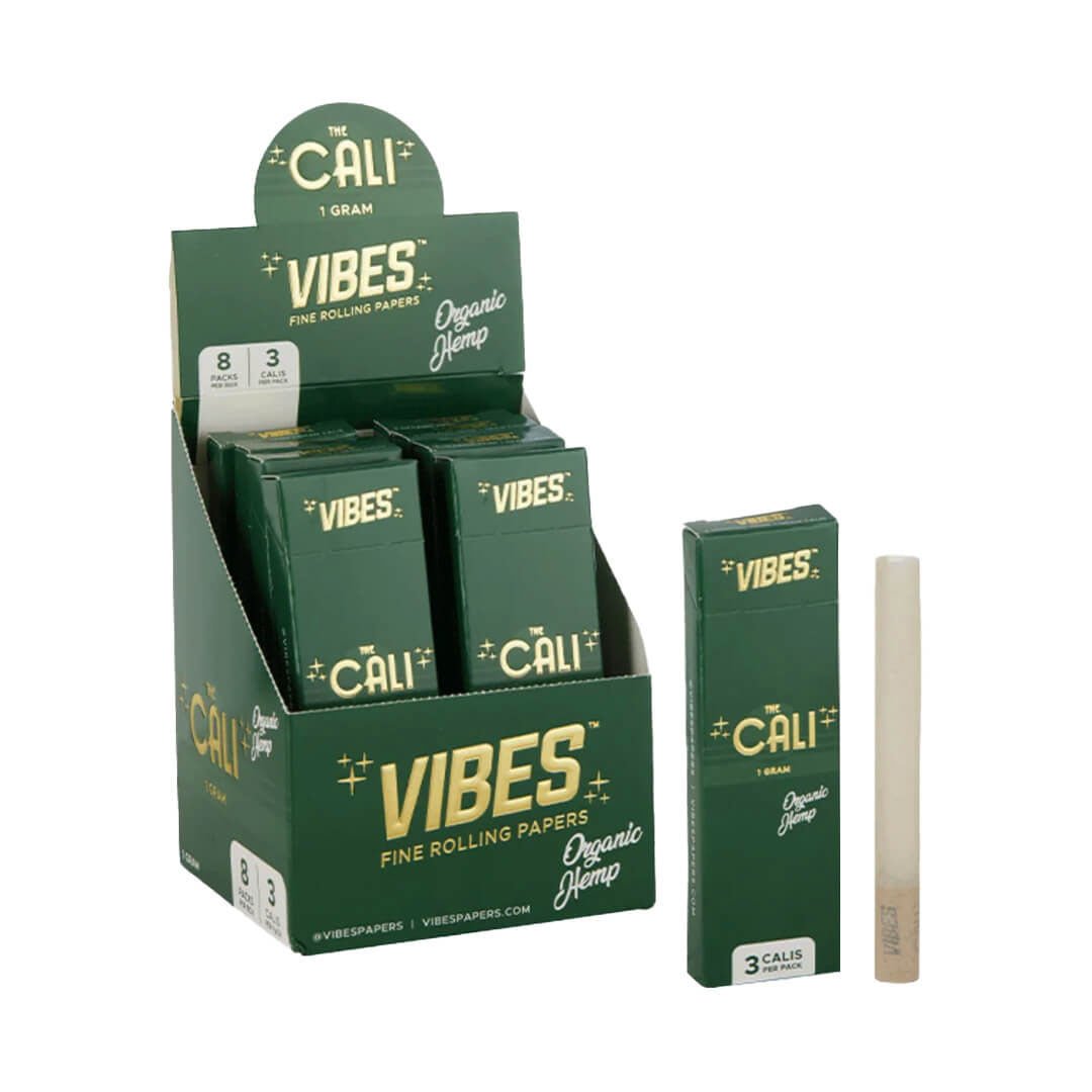 VIBES The Cali 1g Organic Hemp - Coni Pre Rollati 3 pezzi - GrowLab