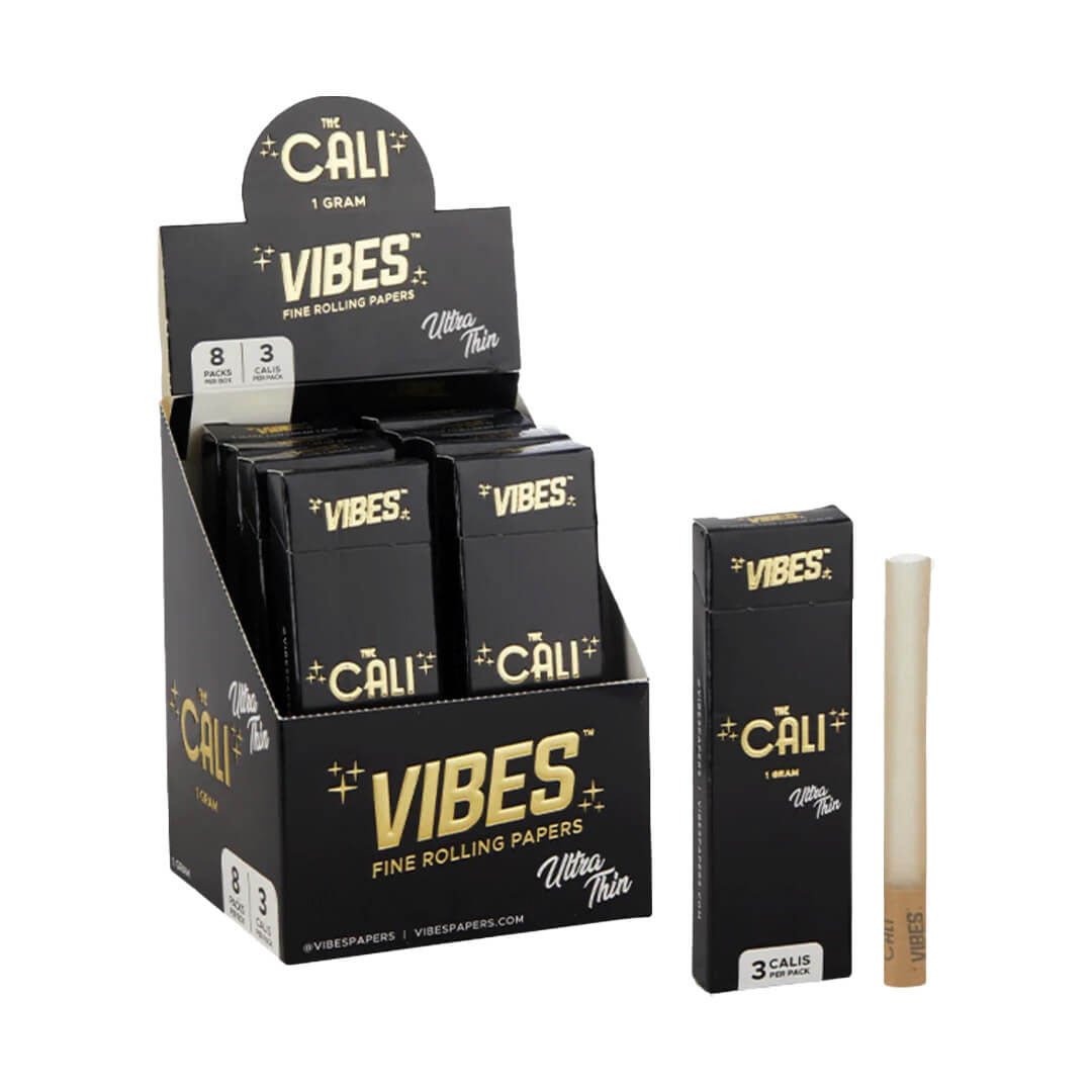 VIBES The Cali 1g Ultra Thin - Coni Pre Rollati 3 pezzi - GrowLab