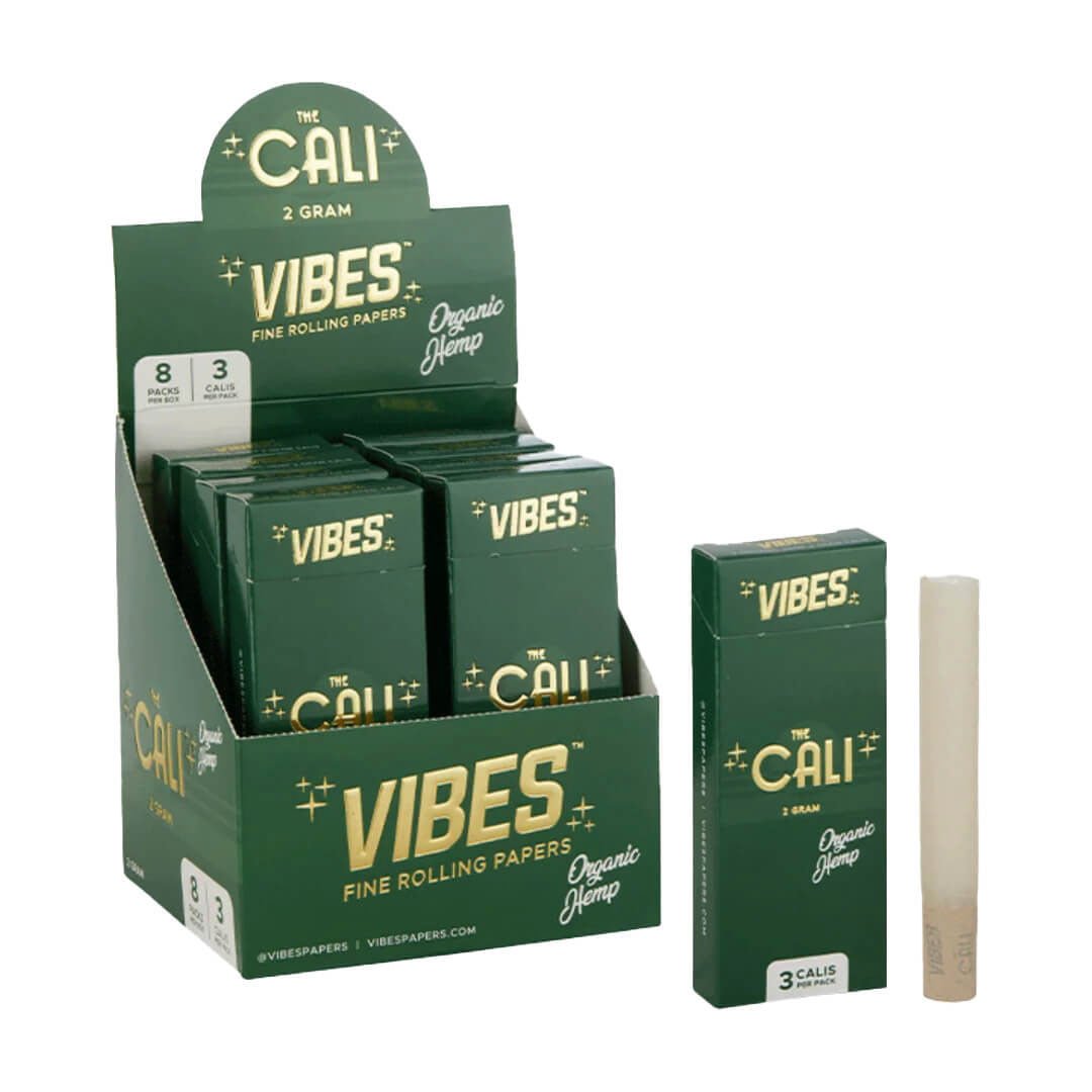 VIBES The Cali 2g Organic Hemp - Coni Pre Rollati 3 pezzi - GrowLab