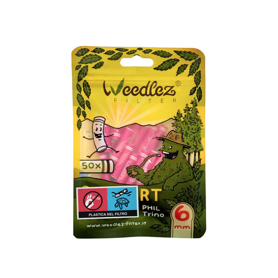 Weedlez - Smartfilter 6mm | Filtri Carbone Attivo 50 pezzi - GrowLab