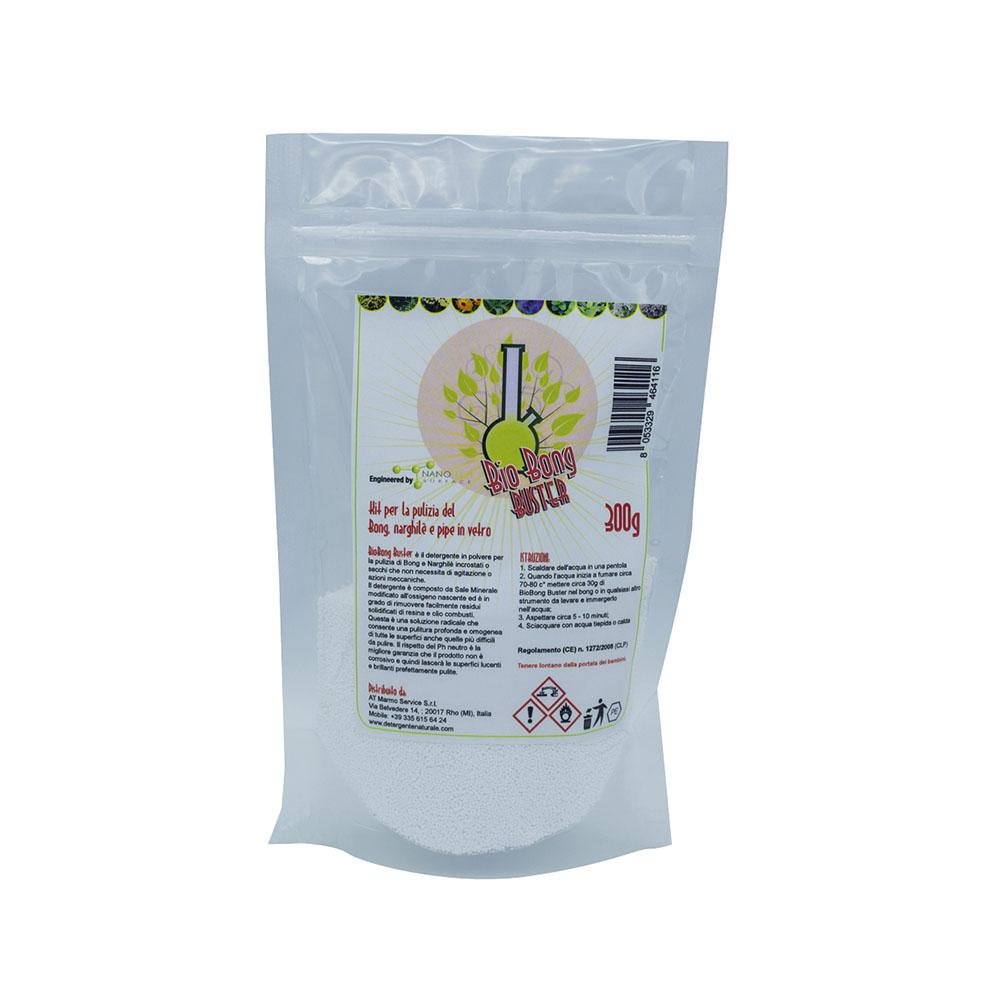 Busta di BioBong Buster detergente in polvere per pulizia profonda di bong | GrowLab