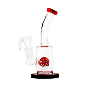 Bong mini bubbler Birdy Red | GrowLab