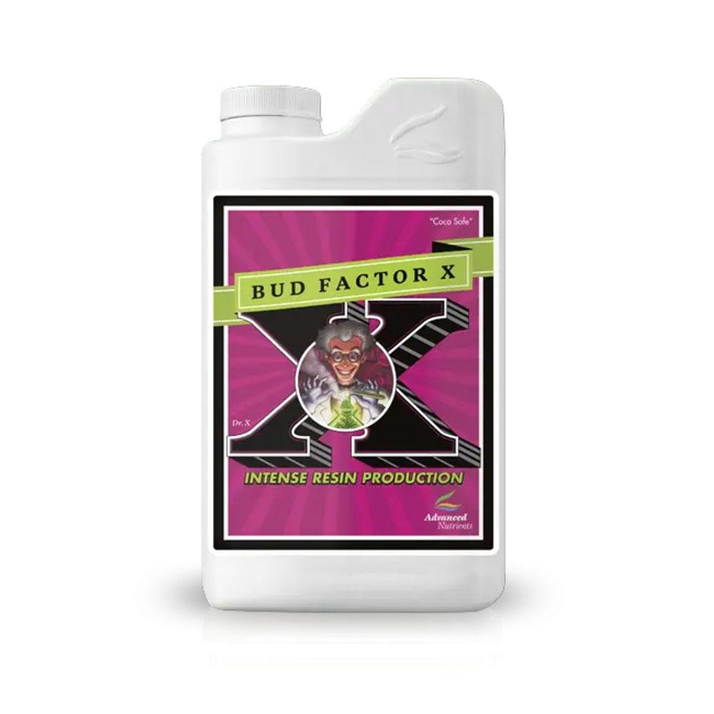 Flacone di Bud Factor X Advanced Nutrients booster resina e aroma per fioritura | GrowLab