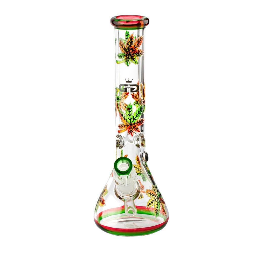 Grace Glass Crystal Series bong Beaker glow in the dark | GrowLab