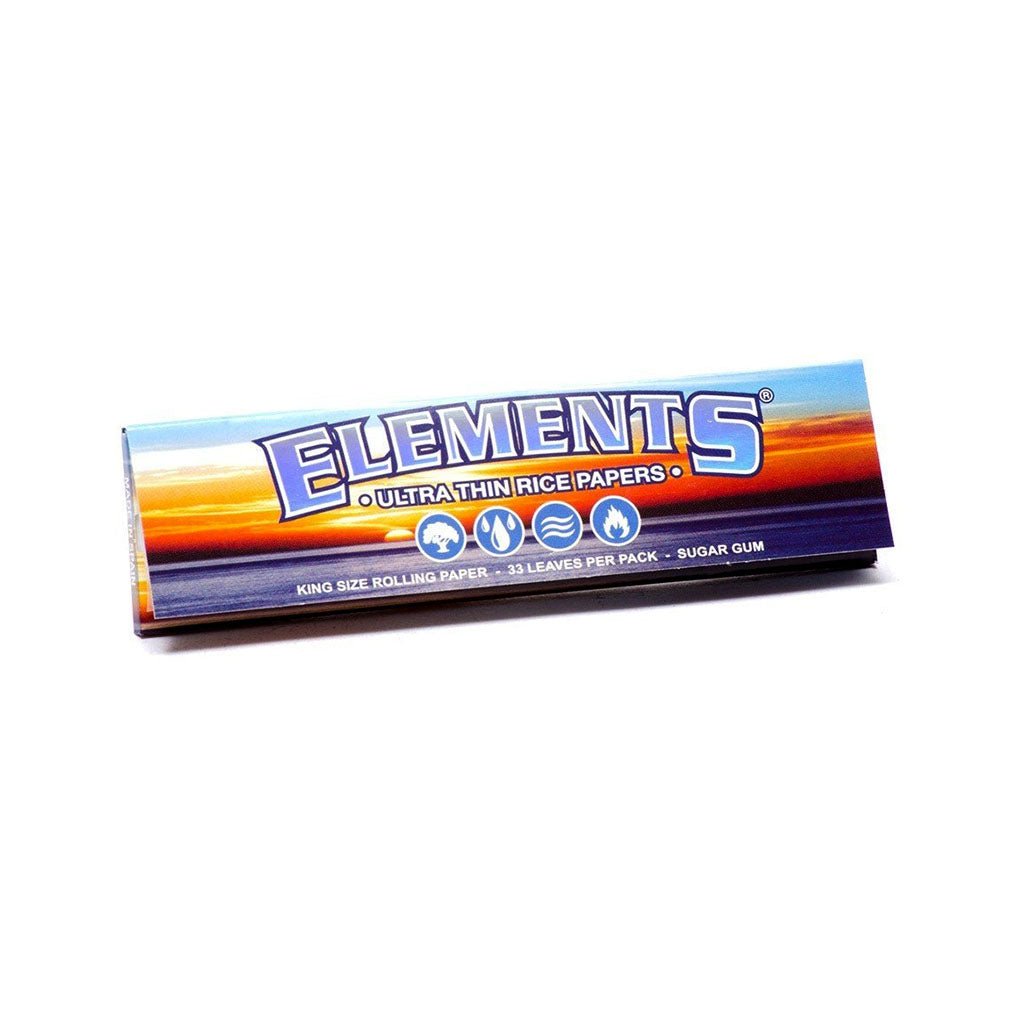 Elements Rice Papers - King Size Slim - GrowLab
