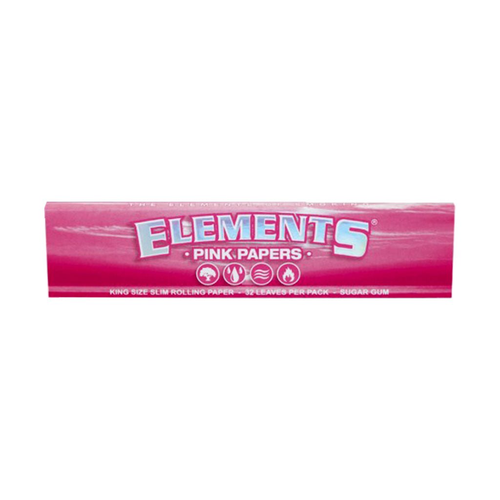 Elements Cartine Pink - King Size Slim | GrowLab