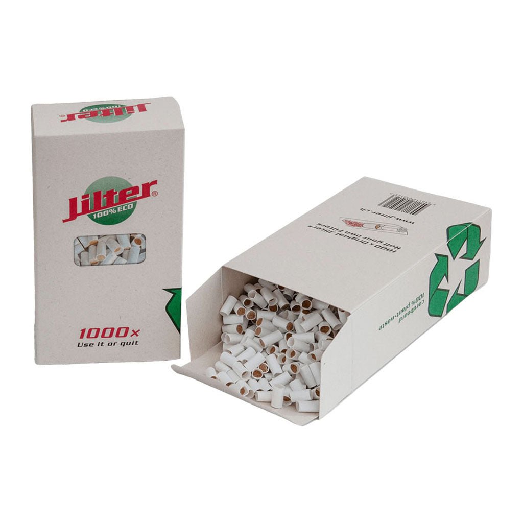 Filtri Jilter ECO - Pacco da 1000 pezzi con vista pacco aperto | GrowLab