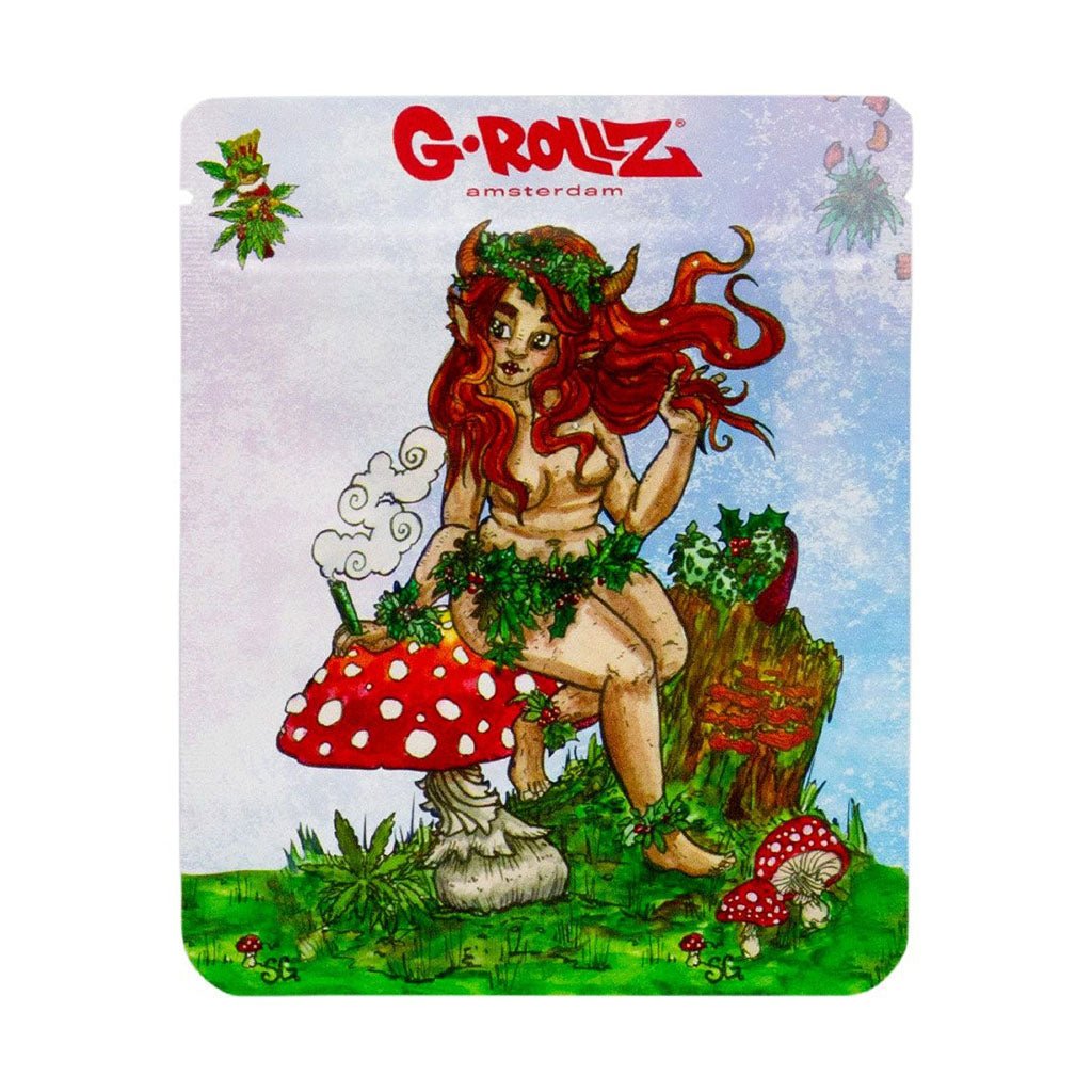 Bustine antiodore G-Rollz Vondel Nymph 65×85mm, set da 8 pezzi richiudibili | GrowLab