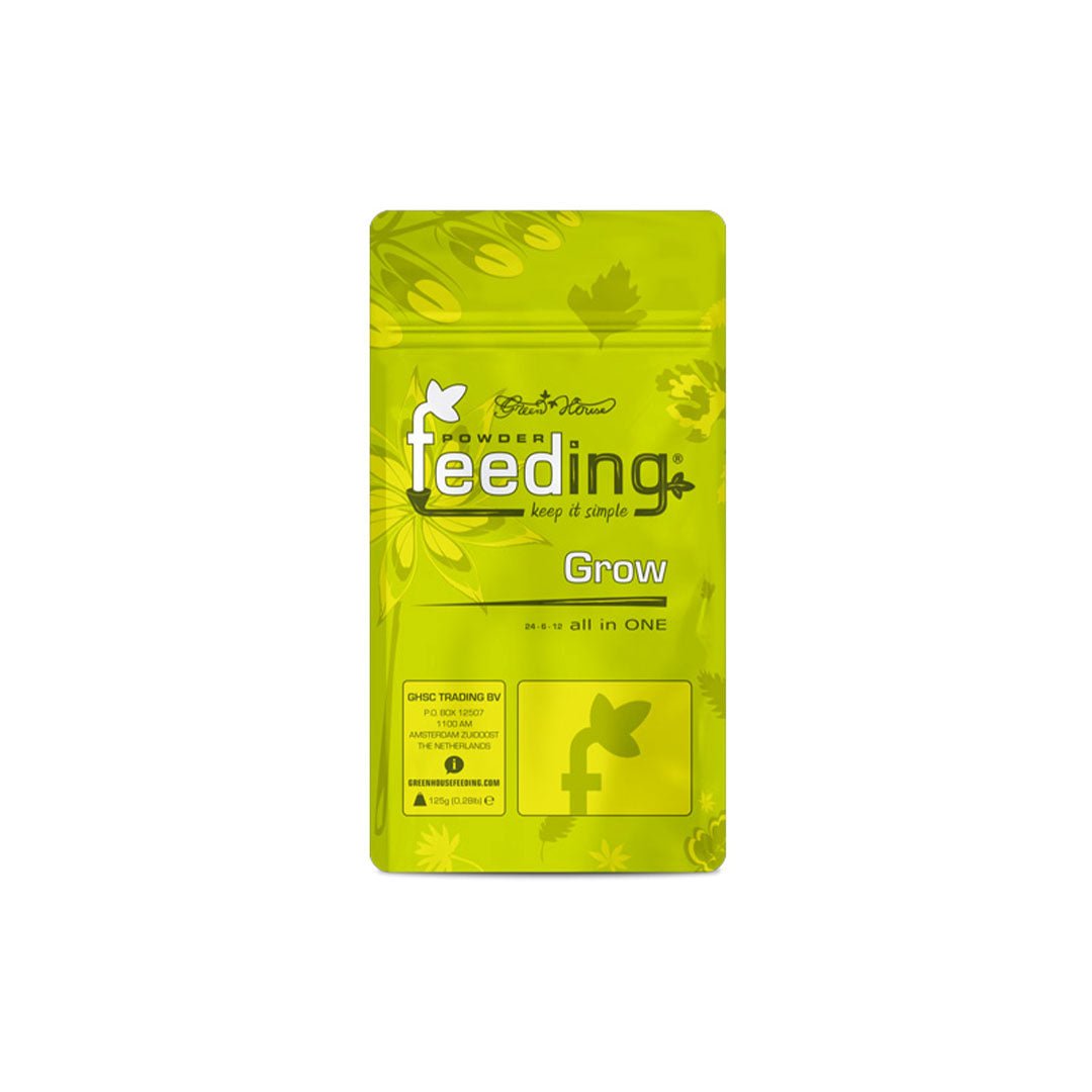 Confezione Green House Feeding Grow – fertilizzante minerale in polvere per fase vegetativa | GrowLab