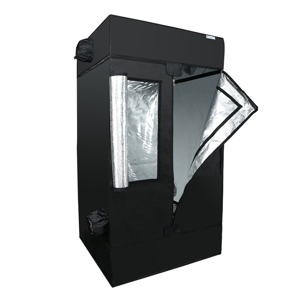 Growbox HomeBox HomeLab HL120 da 120×120×200 cm con tela riflettente interna e robusta struttura esterna | GrowLab