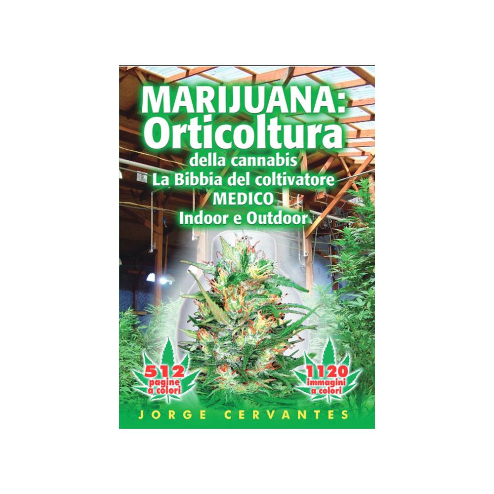 Copertina del libro La Bibbia del Coltivatore Medico di Jorge Cervantes in italiano | GrowLab