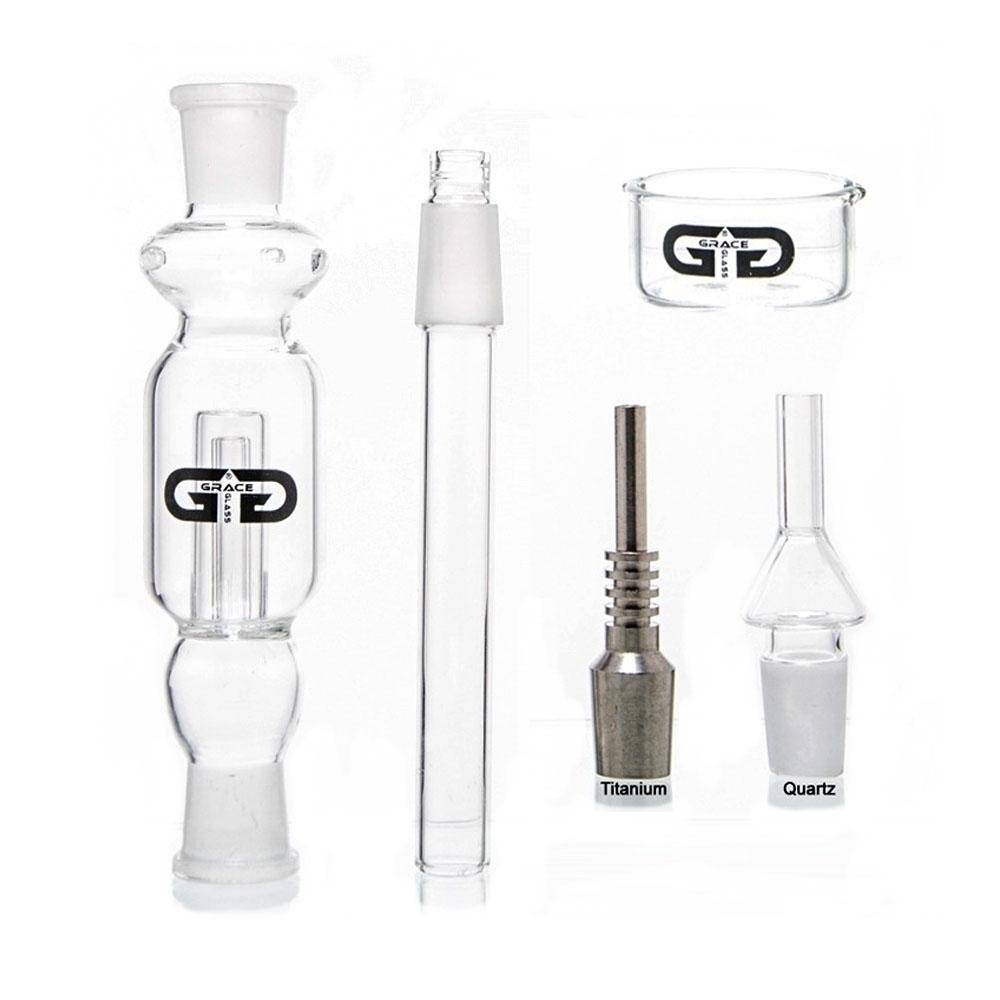 Nectar Collector Grace Glass in vetro con punta al quarzo per concentrati | Grow Lab